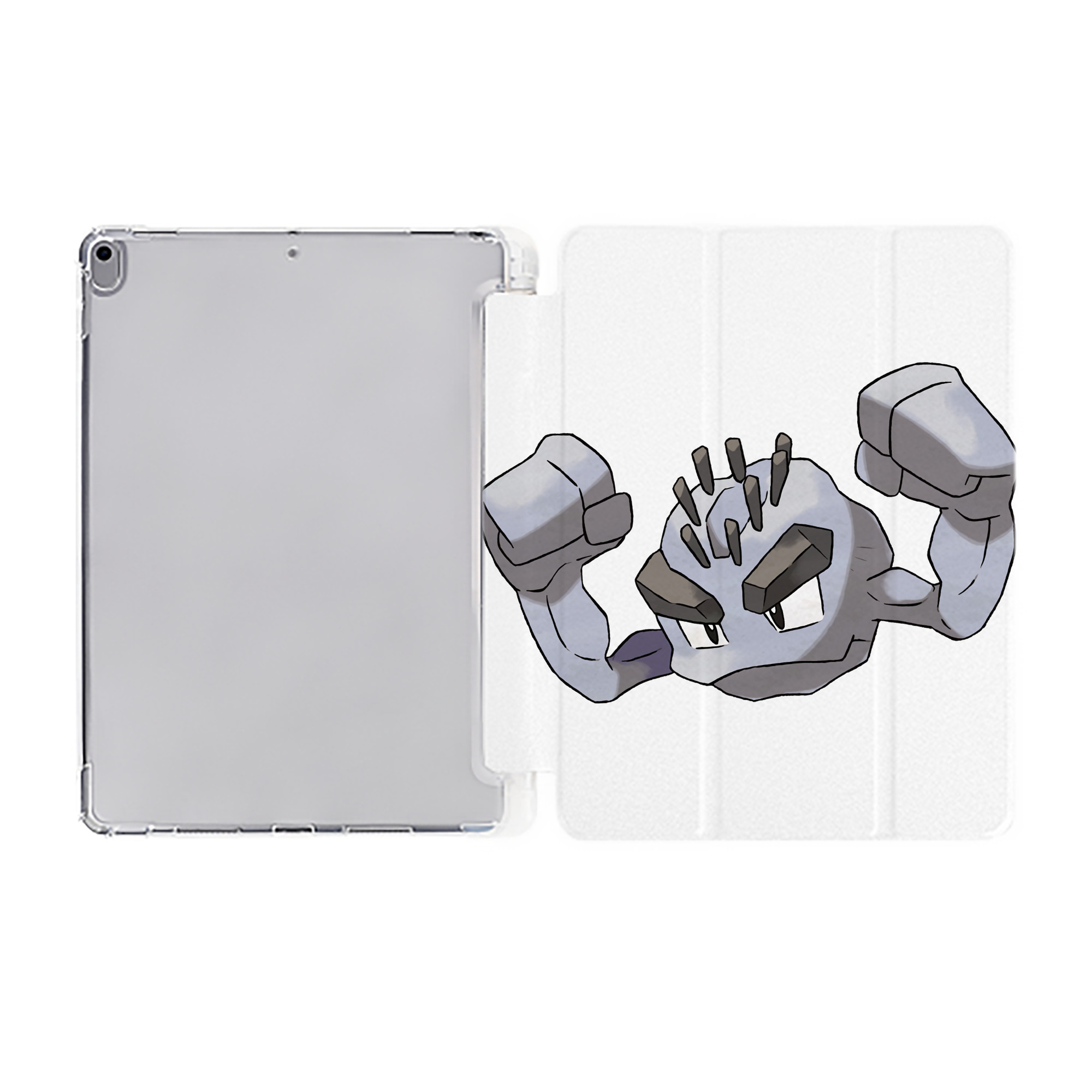（画像用） ポケットモンスター Pokémon IPad ケース ペン収納付き 三つ折りスタンド PUレザー×シリコン 対応機種9.5/10.5/10.9インチ